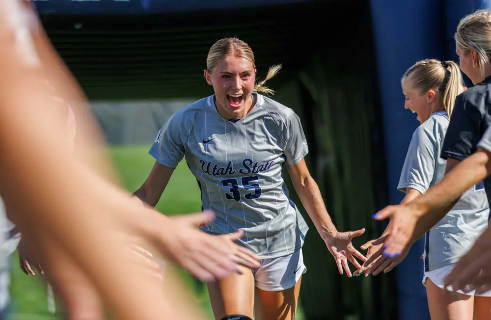 soccer player on the field