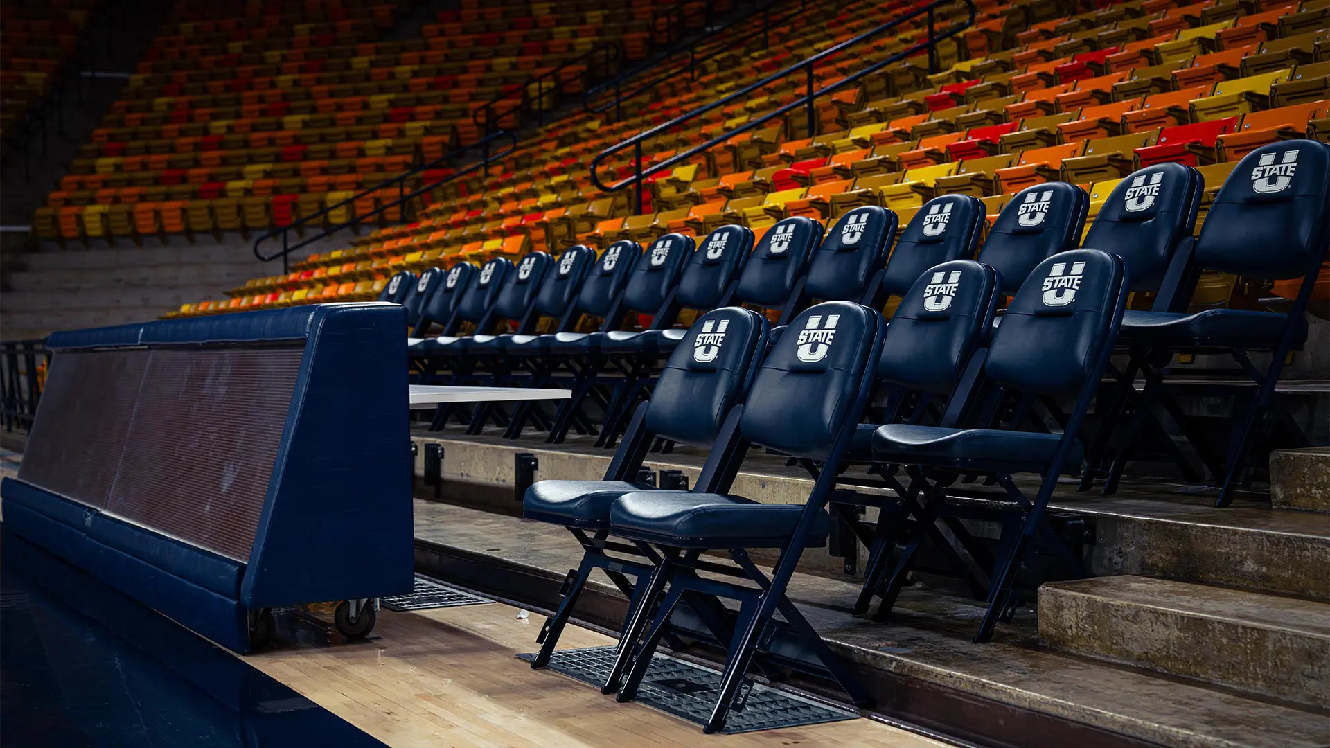Courtside seats